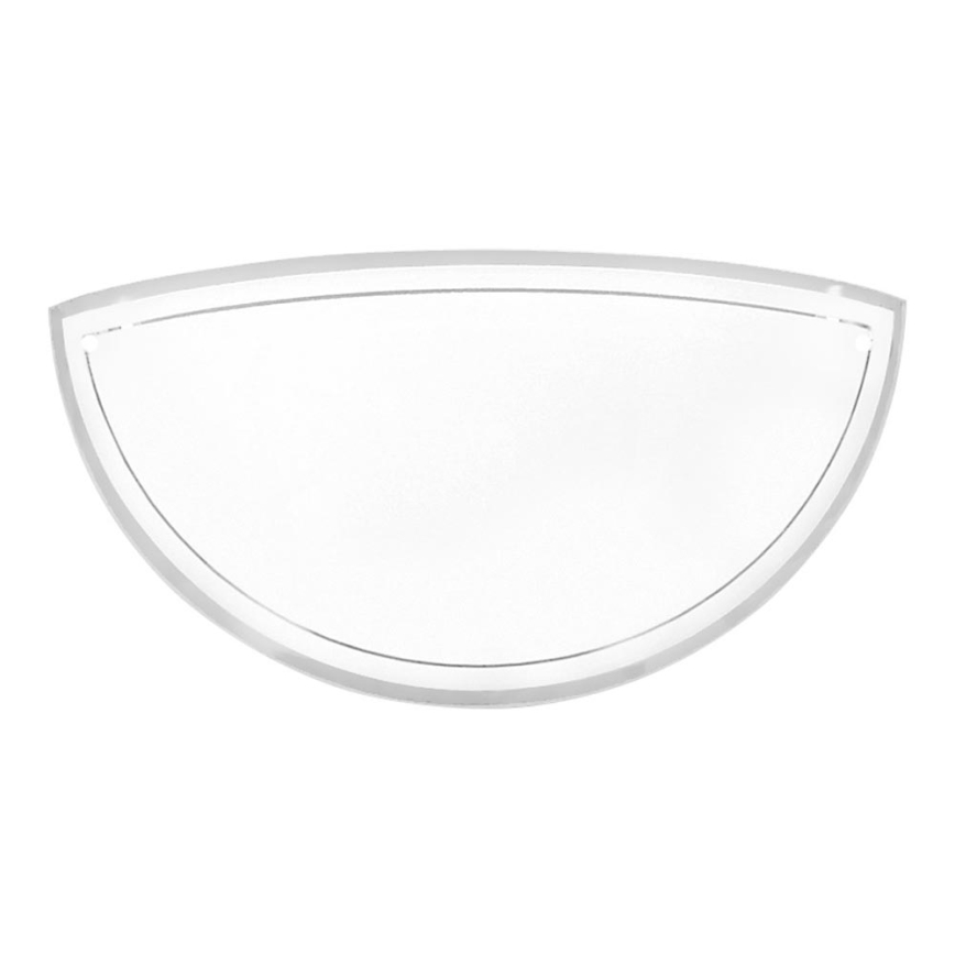 Replacement glass Luxera UFO-STANDARD 130x250 mm transparent