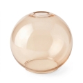 Replacement glass POBO Ø 14 cm, smoky beige