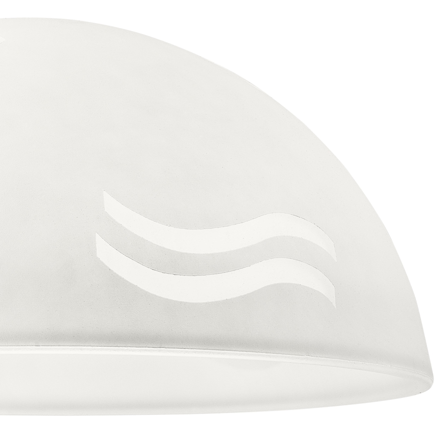 Replacement glass for chandelier SFERA E27 140x300 mm white