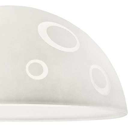 Replacement glass for chandelier SFERA E27 140x300 mm white