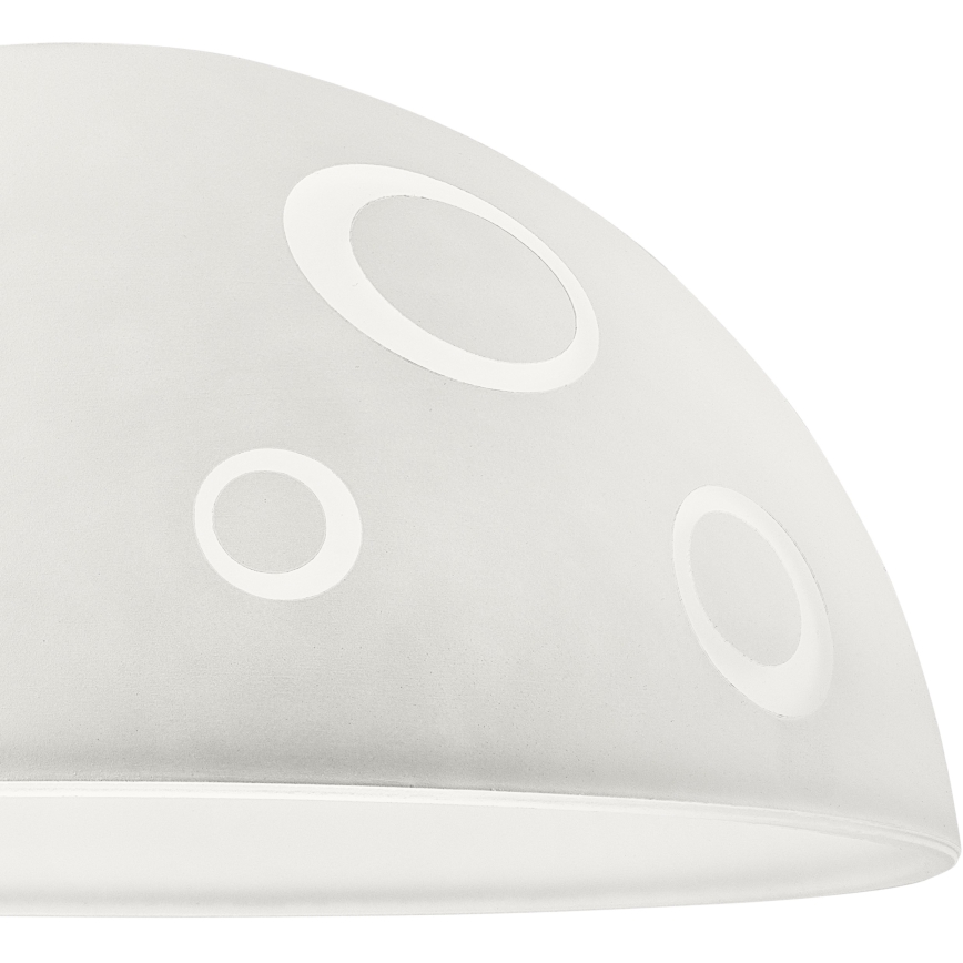 Replacement glass for chandelier SFERA E27 140x300 mm white