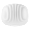 Replacement glass shade for HARMA chandelier E27, 23 x 25 cm, white