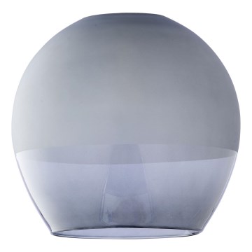 Replacement glass shade for KULA E27 chandelier — 38 cm diameter, smoked grey