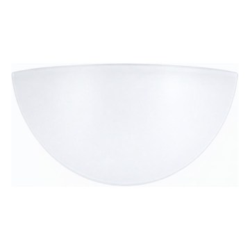 Replacement glass shade for NATURAL/OAK SLIM E27, White