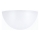 Replacement glass shade for NATURAL/OAK SLIM E27, White