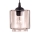 Replacement glass shade for POBO chandelier, E27, Ø 15 cm, smoked beige