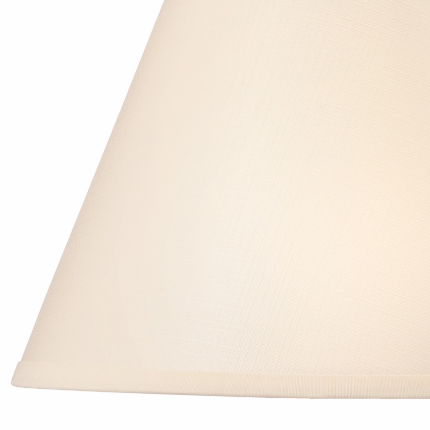 Cream replacement lampshade for JUTA E27 table lamp, 19 cm diameter