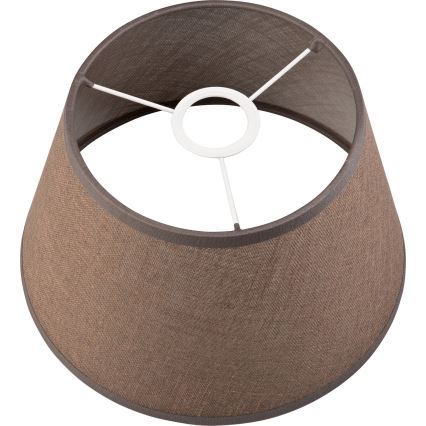 Replacement lampshade for chandelier and wall light ANTONIO E14 120x200 mm brown