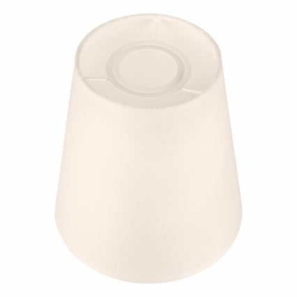Replacement lampshade for chandelier and wall light ELLIE E27 d. 15 cm creamy