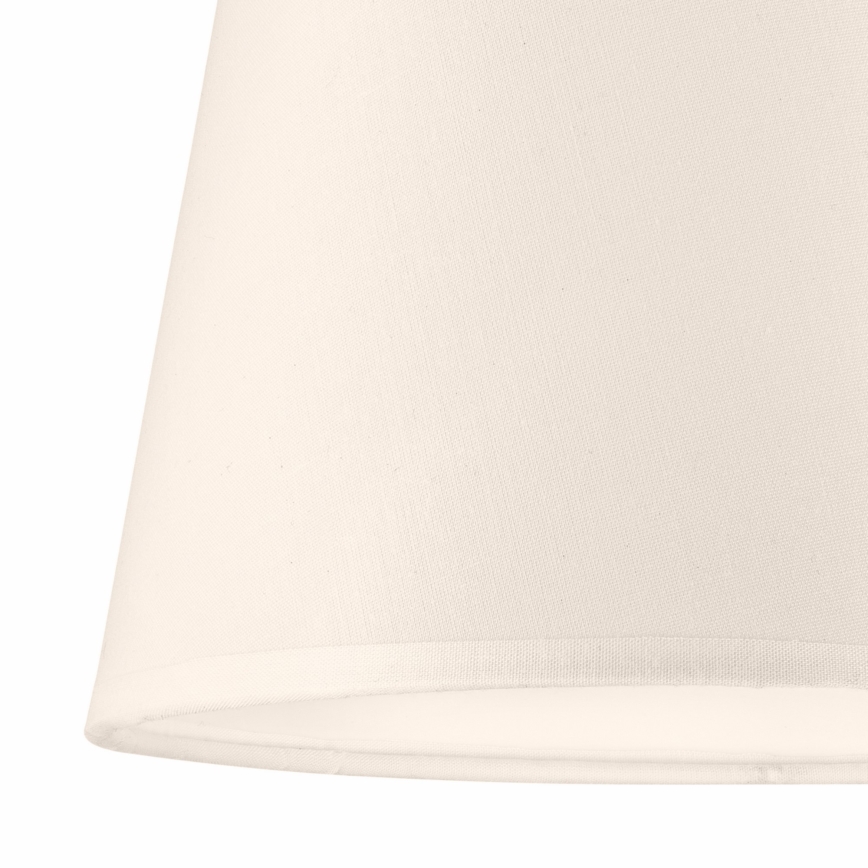 Replacement lampshade for chandelier and wall light ELLIE E27 d. 15 cm creamy