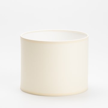 Replacement lampshade for chandelier and table lamp DEVA E27 creamy
