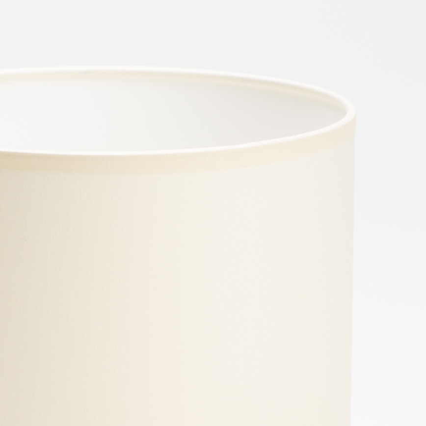 Replacement lampshade for chandelier and table lamp DEVA E27 creamy