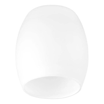 Replacement lampshade for chandelier and wall lamp PISA E27 d. 12 cm white