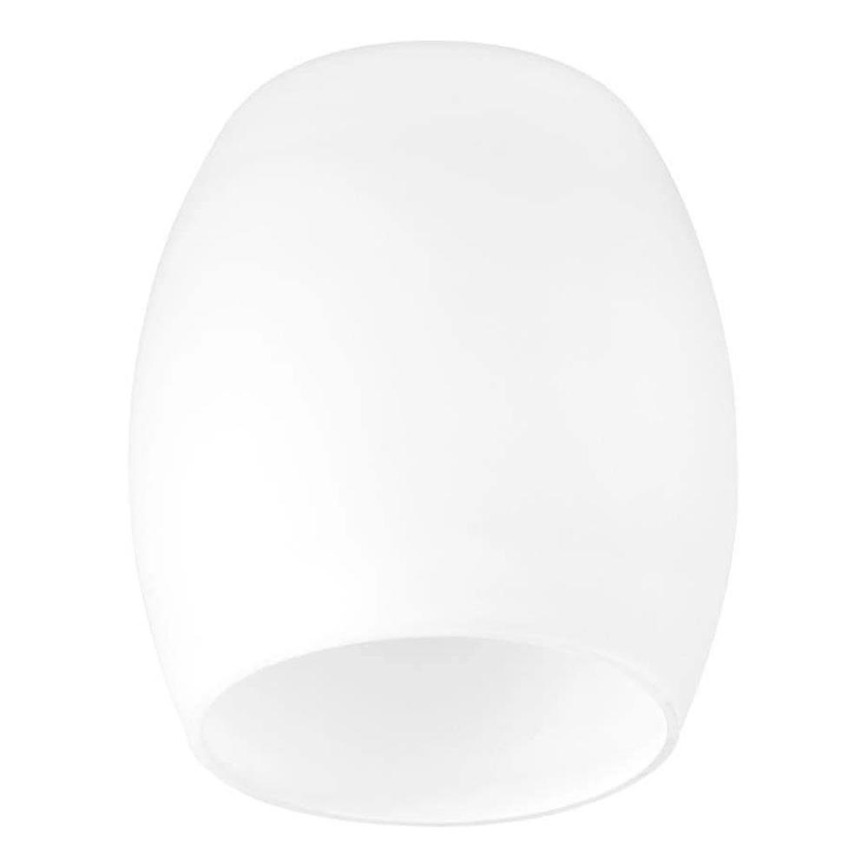 Replacement lampshade for chandelier and wall lamp PISA E27 d. 12 cm white