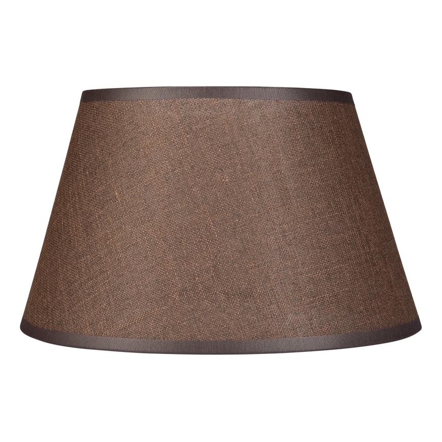 Replacement lampshade for chandelier and wall light ANTONIO E14 120x200 mm brown