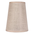 Replacement lampshade for chandelier and wall light ANTONIO E14 150x120 mm beige