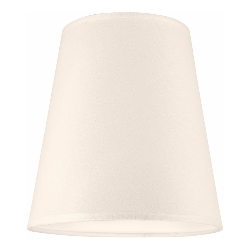 Replacement lampshade for chandelier and wall light ELLIE E27 d. 15 cm creamy