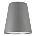 Replacement lampshade for chandelier and wall light ELLIE E27 d. 15 cm grey