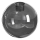 Replacement lampshade for chandelier and wall light ROSSI d. 14 cm grey/smoky