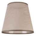 Replacement lampshade for chandelier LORENZO E27 d. 16 cm beige