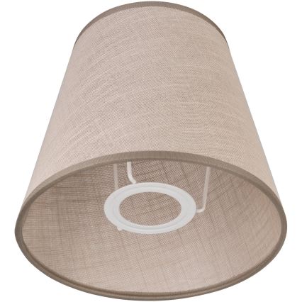 Replacement lampshade for chandelier LORENZO E27 d. 16 cm beige