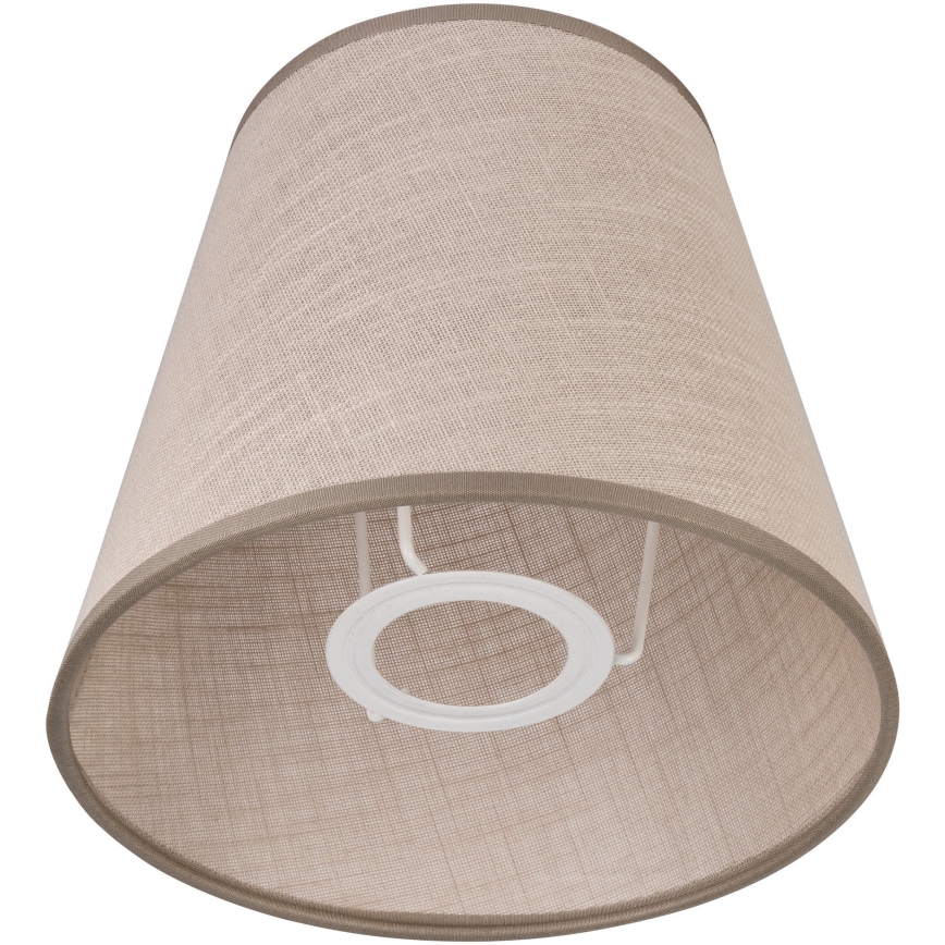 Replacement lampshade for chandelier LORENZO E27 d. 16 cm beige