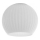 Replacement lampshade for chandelier PAVIA d. 13,5 cm white