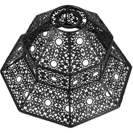 Replacement lampshade for chandelier SAMIRA E27 d. 33 cm black