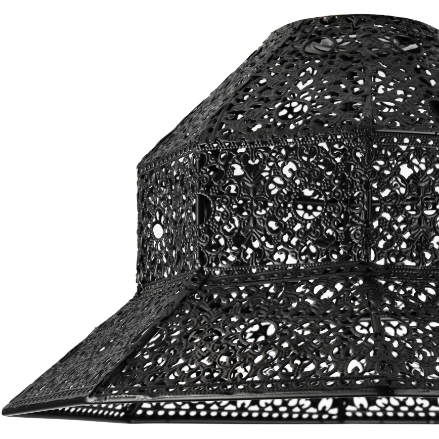 Replacement lampshade for chandelier SAMIRA E27 d. 33 cm black