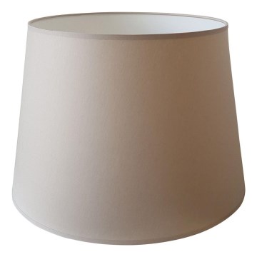 Replacement lampshade for E27 table lamp, 20 cm diameter, beige