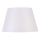 Replacement lampshade for E27 table lamp, Ø 18 cm, white