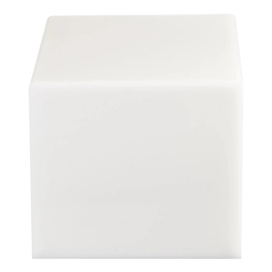 Replacement lampshade for outdoor light NEW YORK E27 7,8x7,8 cm white