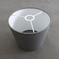 Replacement lampshade for PICO chandelier, E14, Ø 18 cm, gray