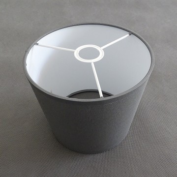 Replacement lampshade for PICO chandelier, E14, Ø 18 cm, gray