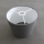 Replacement lampshade for PICO chandelier, E14, Ø 18 cm, gray
