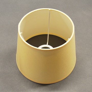 Replacement lampshade for QUEEN E27 table lamp, Ø 19.5 cm — yellow