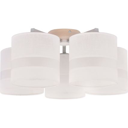 Replacement lampshade for ROXY E27 ceiling and wall light, Ø 16 cm, white