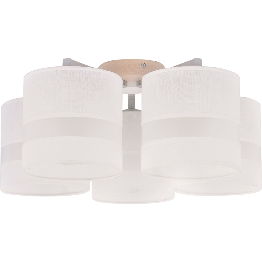 Replacement lampshade for ROXY E27 ceiling and wall light, Ø 16 cm, white