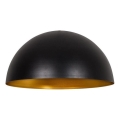 Replacement lampshade for SIVANI cord pendant, 60 cm diameter, black/copper