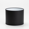 Replacement lampshade for table lamp and wall light DEVA E27 16x20 cm black