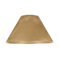 Replacement lampshade for table lamp E14 21x11 cm gold