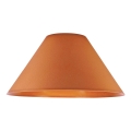 Replacement lampshade for table lamp E14 21x11 cm orange