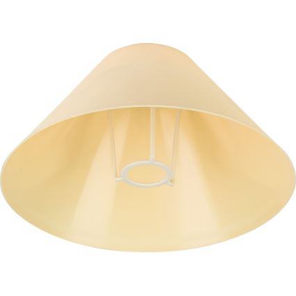 Replacement lampshade for table lamp E14 21x11 cm yellow