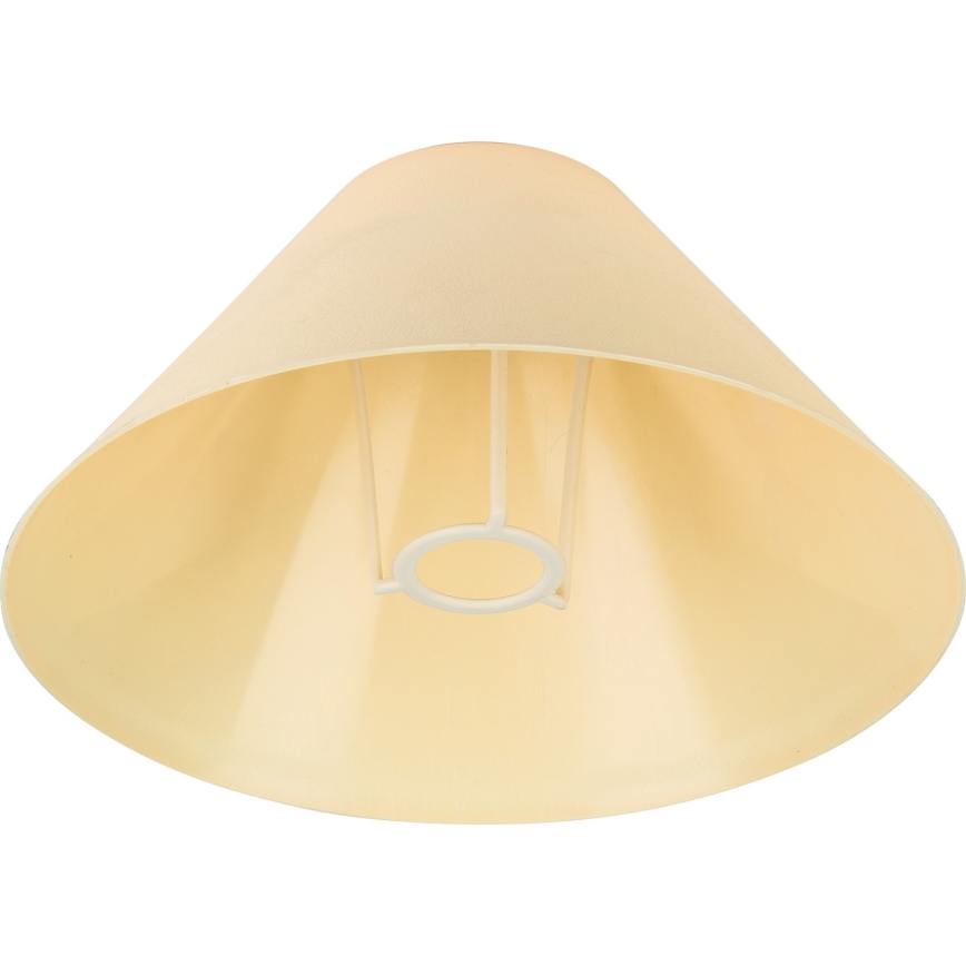 Replacement lampshade for table lamp E14 21x11 cm yellow