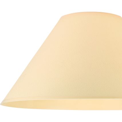 Replacement lampshade for table lamp E14 21x11 cm yellow