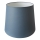 Replacement lampshade for table lamp (E27), 20 cm diameter — Blue