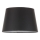 Replacement lampshade for table lamp LORENZO E27 black