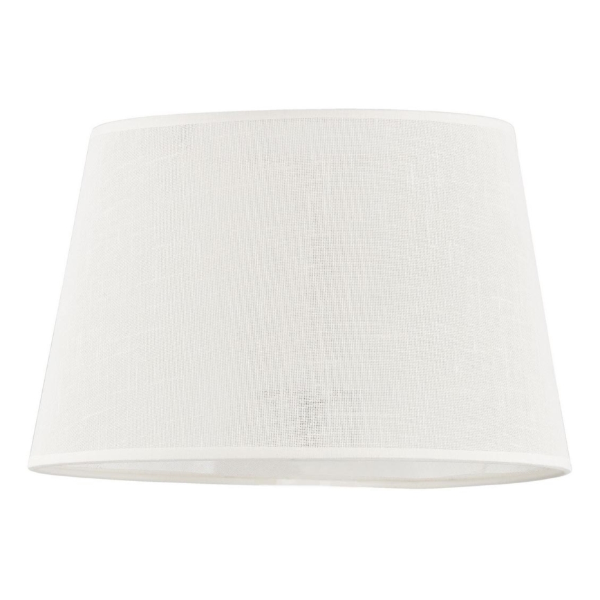 Replacement lampshade for table lamp LORENZO E27 white