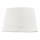 Replacement lampshade for table lamp LORENZO E27 white