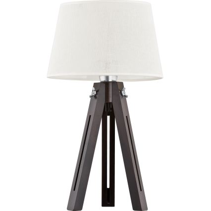 Replacement lampshade for table lamp LORENZO E27 white